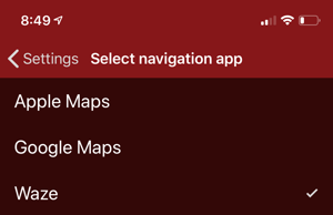 NavigationWazeiPhoneX