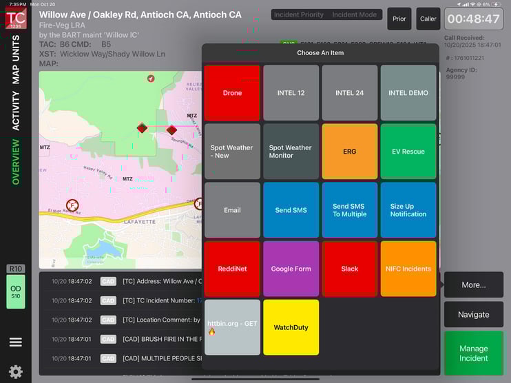 TC as a Mobile Replacement - Custom Buttons