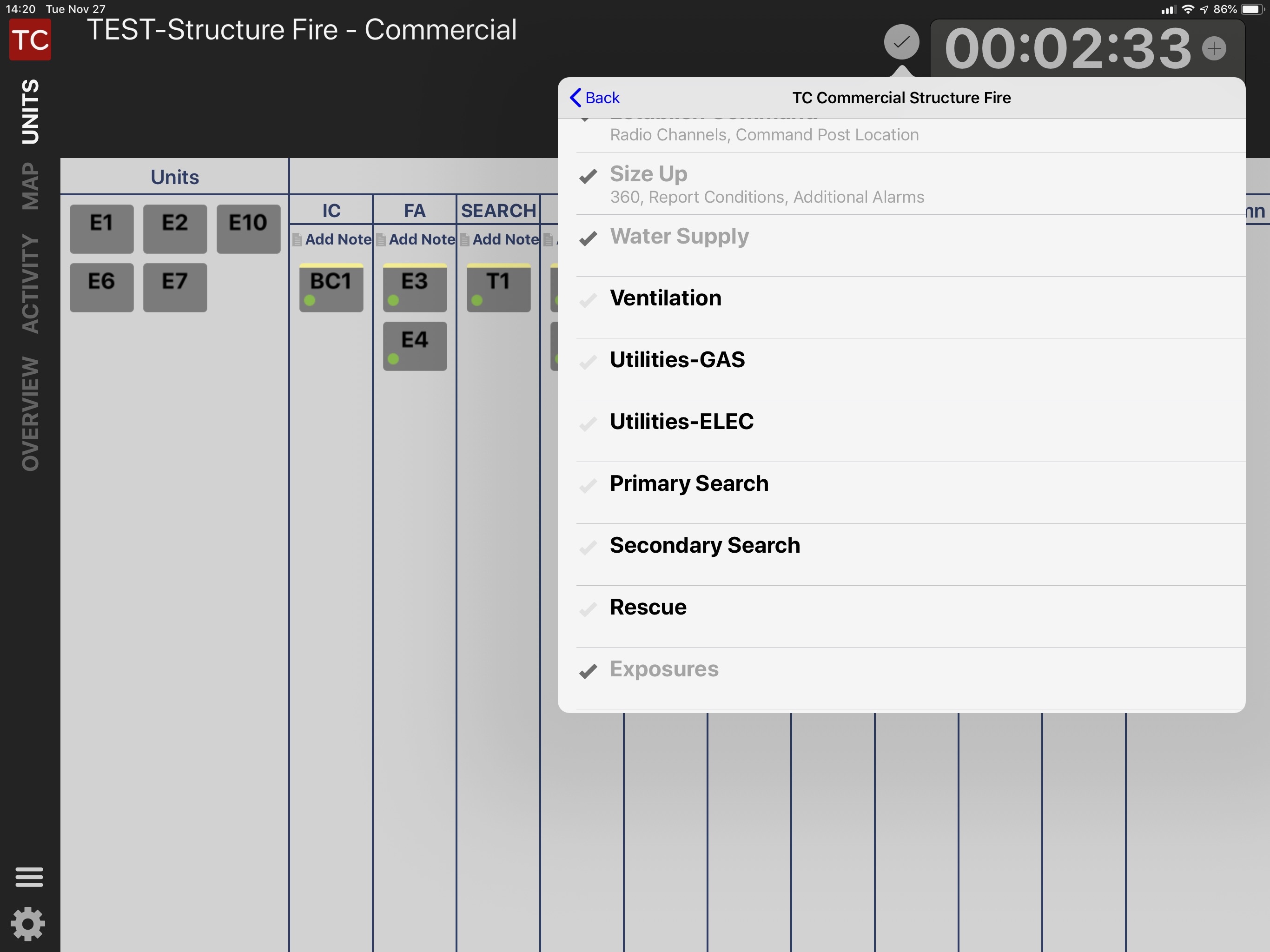Tablet Command MDT with Incident Management