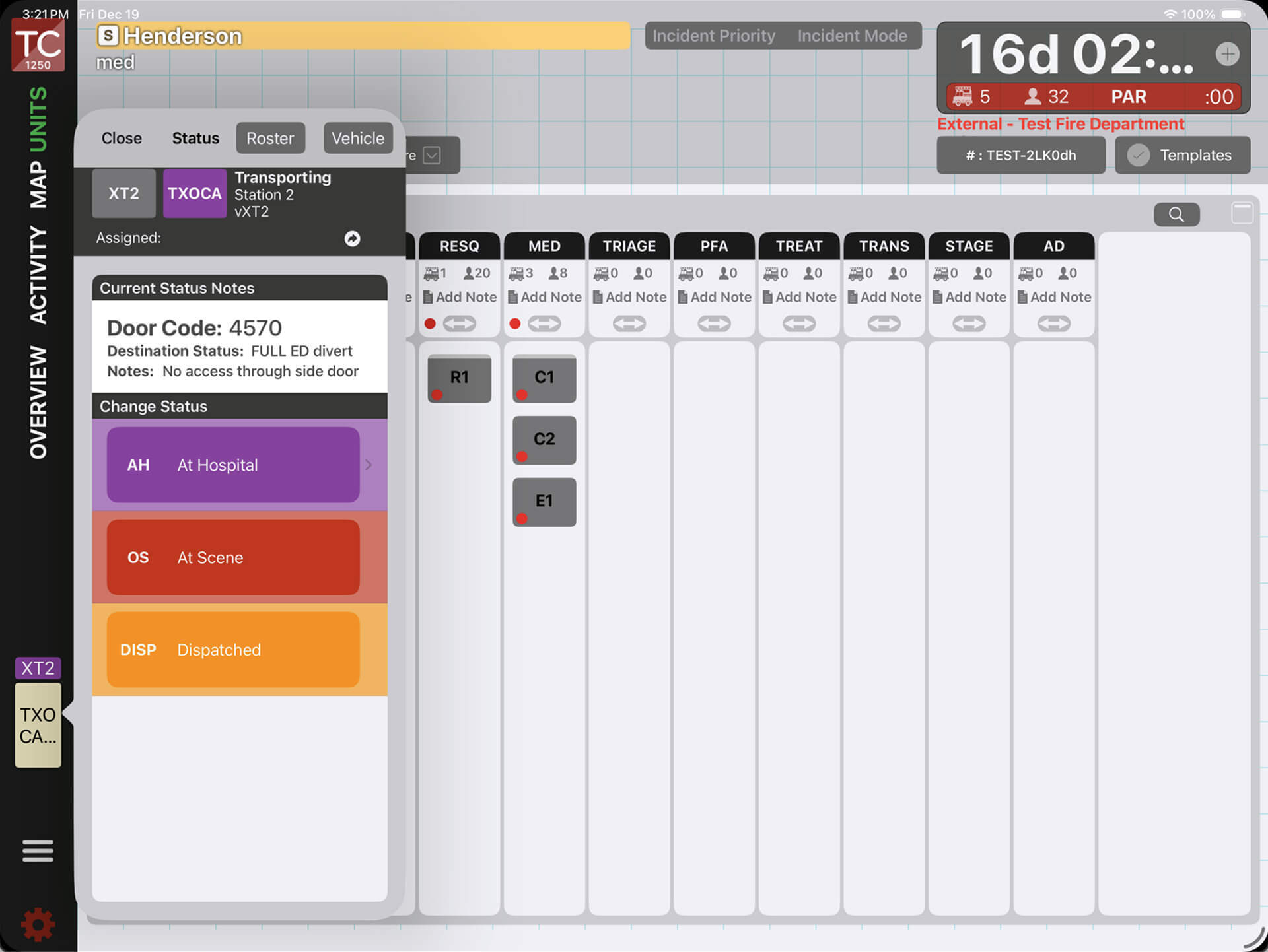 Tablet Command as a Mobile Data (MDC/MDT) Replacement
