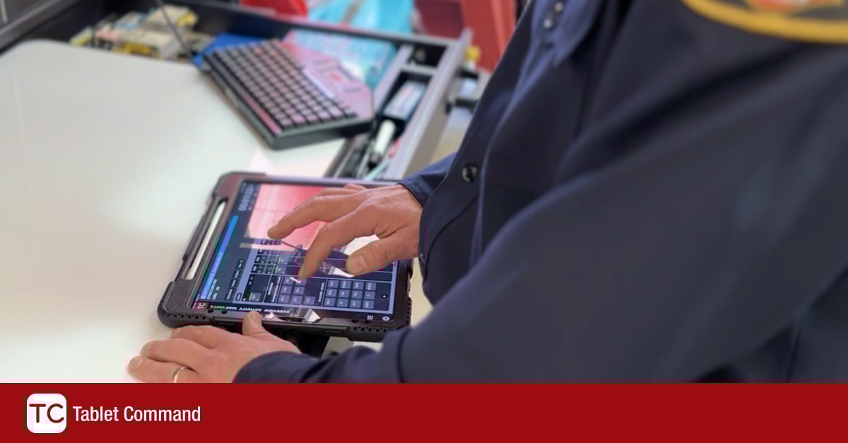 Digital Incident Command: What Changes When Command Uses Tablet Command